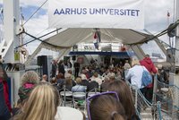 Forskningsskibet AURORA på Folkemødet 2018 på Bornholm.