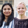 Karthika Rajeeve from the Department of Biomedicine (left) and Lene Baad-Hansen from the Department of Dentistry and Oral Health have both received a scholarship from the Frøknerne Anna and Dagny Hjerrilds Foundation for the abolition of animal testing in scientific research. Photo: Ida Jensen, AU Foto and Jann Zeiss, AU Health