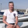 Anne- Marie Rindom er idrætsstuderende og professionel sejler. Hvordan hun får det hele til at gå op, kan du høre om i videoen, som er optaget i forbindelse med VM i sejlsport i august 2018. Foto: AU