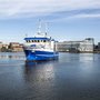 Det gode skib Aurora er ramme for AU's events på folkemødet på Bornholm. Foto: Lars Kruse/AU.