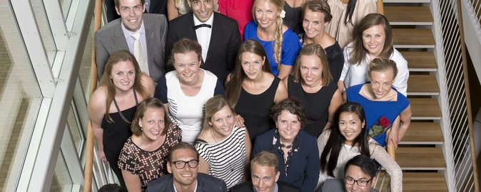 The new dentists from Aarhus University. Photo: Martin Vestergaard.