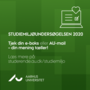 The study enviroment survey is used in the work to improve the study environment at Aarhus University. Graphics: Astrid Reitzel