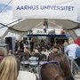 There was a 'full deck' for AU's debates as they took place on board AU's research vessel AURORA.