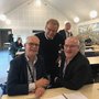 We’ve received some really good questions which we can work with – and for that matter also appreciative feedback, so that’s been very constructive., Thomas G. Jensen says - here standing between Peter Kristensen (left) and Mike Shipston. Photo: Health Communikation.