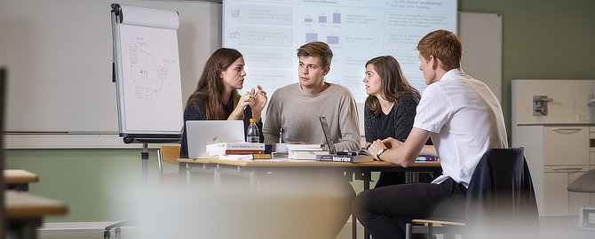 The ambitious students on the faculty's two talent tracks will work together on knowledge collaboration at the intersection of research and innovation in a single honours programme with effect from the autumn semester 2020. Photo: Lars Kruse/AU.