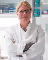 Karin Lykke-Hartmann took up her professorship at the Department of Biomedicine on 1 August 2021. Photo: Simon Byrial Fischel, AU Health.