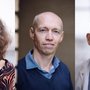 Professors Nanna Brix Finnerup, Søren Riis Paludan and Per Borghammer receive grants of approx. DKK 36 million, approx. DKK 28 million and approx. DKK 30 million, respectively, towards their neuroscience research projects. Photo: Martin Gravgaard for the Lundbeck Foundation.