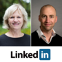 Helle Terkildsen Maindal og Reimar W. Thomsen giver gode råd om LinkedIn i en ny guide til platformen, som er målrettet medarbejdere på Health. Foto: Lars Kruse, AU Foto og AU Health.