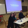 Eva Karring, Anne B. Christensen og Allan Flyvbjerg ved fællesmøde for IO og SKT i november.