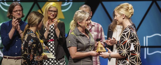 Molekylærbiolog, postdoc Eva Greibe vandt Ph.d. Cup i 2014.