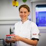 Postdoc, MD Stine Yde from The Department of Biomedicine at Aarhus University will investigate the effects of coronavirus on pregnant women and infants. Photo: Tonny Foghmar.