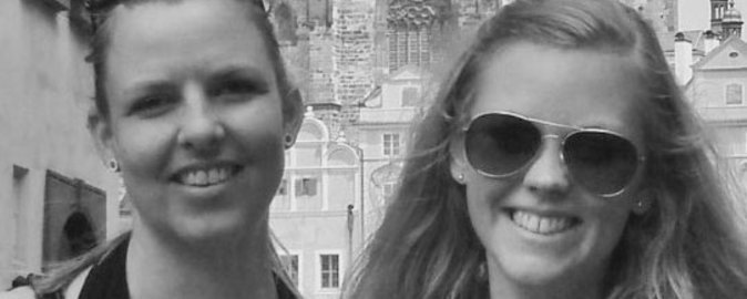 The two Industrial PhD students Mette Ladefoged (on the left) and Lise Høj Thomsen (on the right) benefit from the parthership bewteen Aarhus Universitet and Novo Nordisk A/S and combine theory and practice in their everyday working lives.